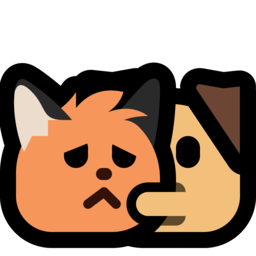 neodog_hug_fox_sad neodog_hug_fox_sad