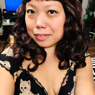 my current PFP is me in my birthday cat dress. It’s cute. It sparks joy. 🐱