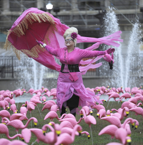 Un "Hon" de Baltimore. (Me olvide de su nombre. No es la dueña de Cafe Hon, pero es una celebridad local.)